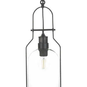 Sbiancante Tessuti Metal Pendant Lamp Nero puro BASHILO