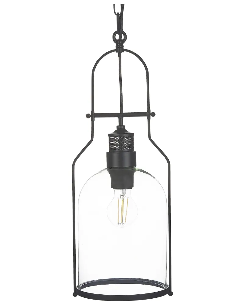 Sbiancante Tessuti Metal Pendant Lamp Nero puro BASHILO
