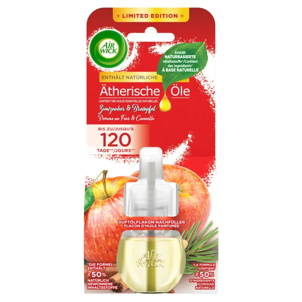 Aria aria aria fresca fragranza olio flacon mela magica cannellata dopo filler 19ml