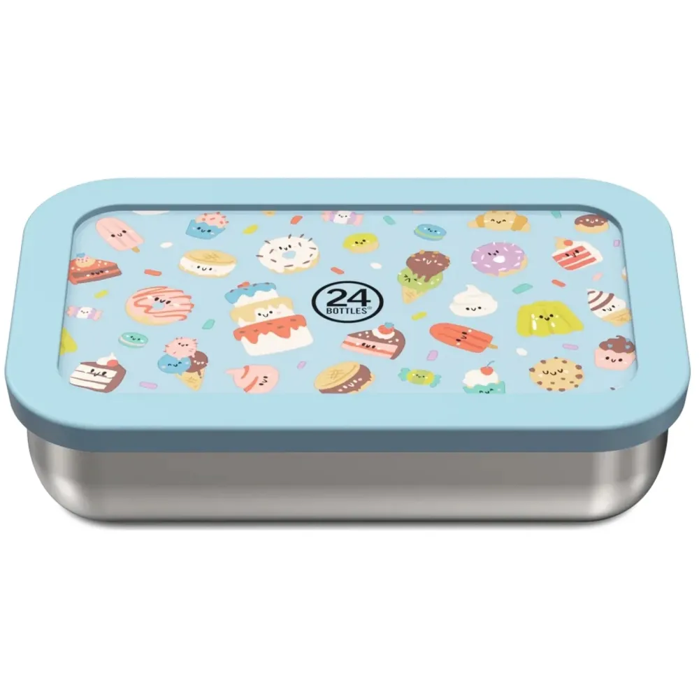 Lunchbox Bambini Unisex 24bottles - Snackbox Sweet Friends - Multicolore
