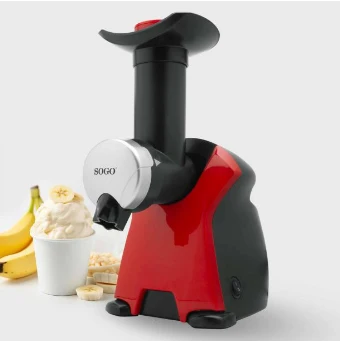 Macchina per Gelato di Frutta Fredda 250W (con Ricettario) Sogo FDM-SS-5246 Promozione