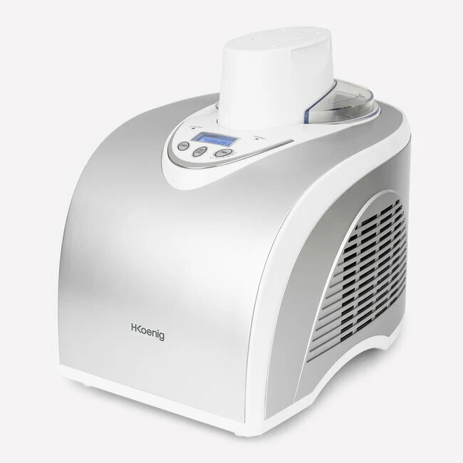 Ⓜ️🔵🔵🔵 H.Koenig HF180 - Macchina per gelati e sorbetti, capacità 1 litro, Gelatiera