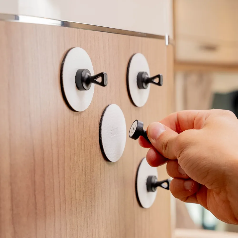 Magnet-Pins FLEX con cuscinetti BIANCO