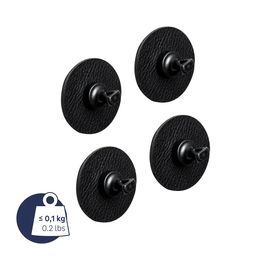 Magnet-Pins FLEX con cuscinetti inclusi NERO