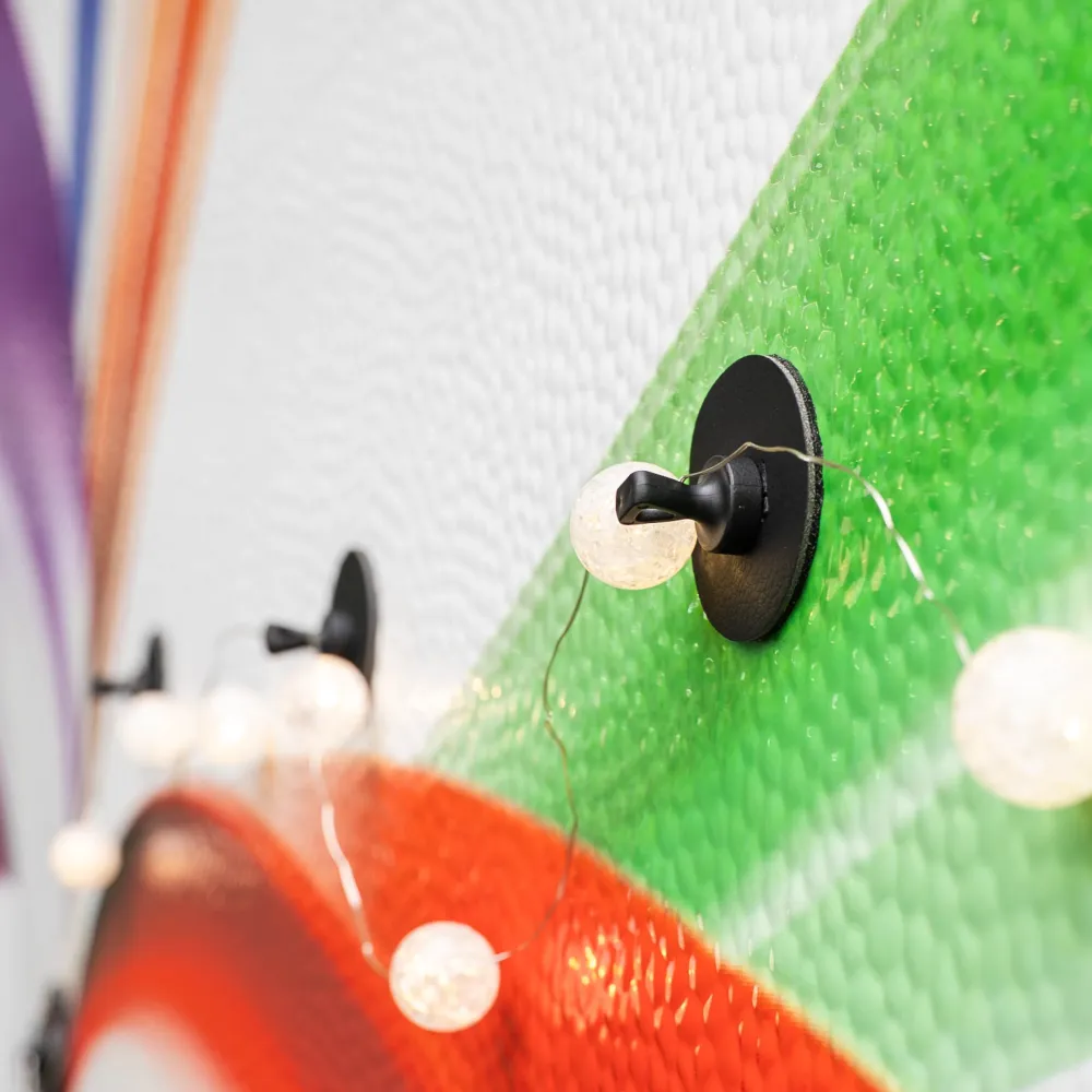 Magnet-Pins FLEX con cuscinetti inclusi NERO