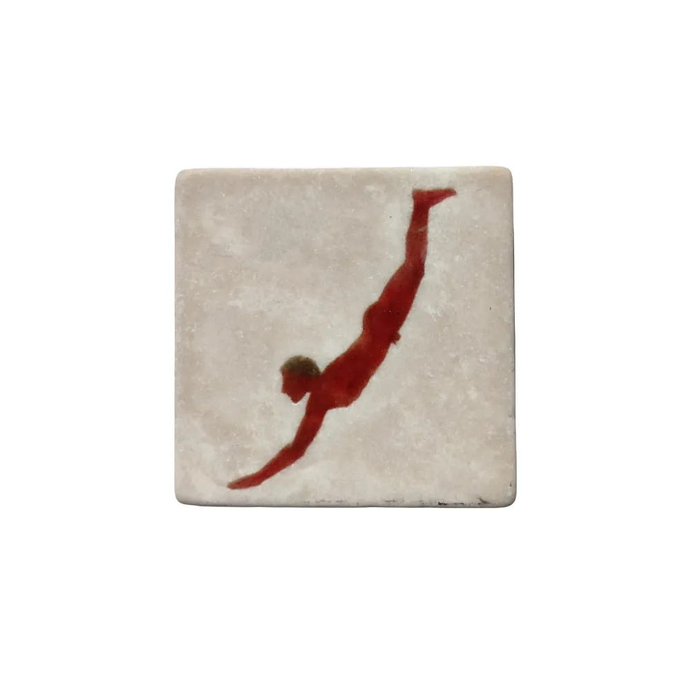 Magnete travertino Tomba del Tuffatore Paestum