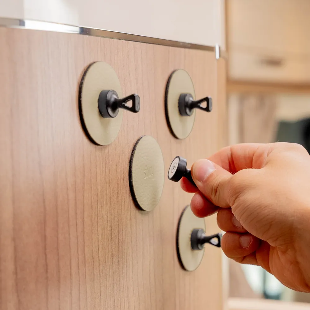 Magnet-Pins FLEX con cuscinetti BEIGE