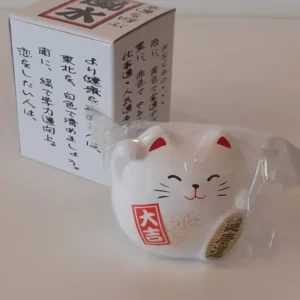 Maneki Neko Kawaii Bianco