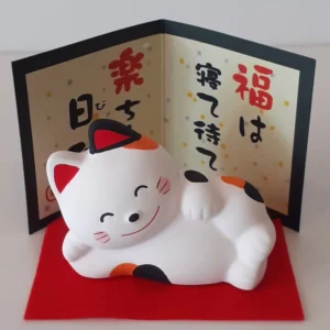 Maneki Neko "Sdraiato"