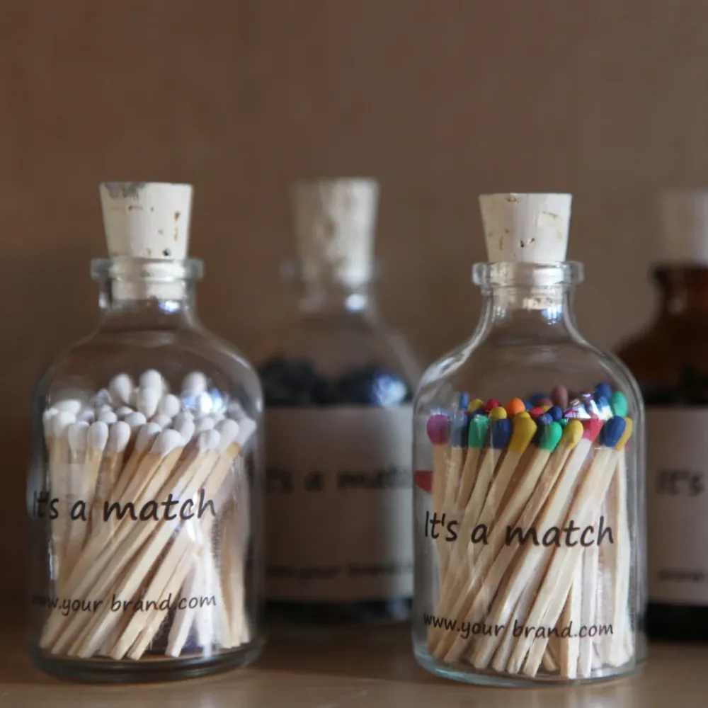 FIammiferi PUNTA COLORATI Eco Candle Project
