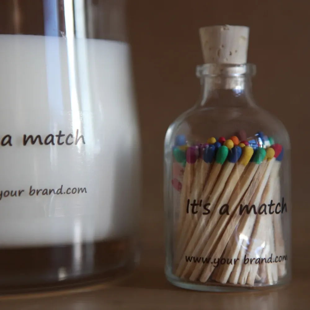 FIammiferi PUNTA COLORATI Eco Candle Project
