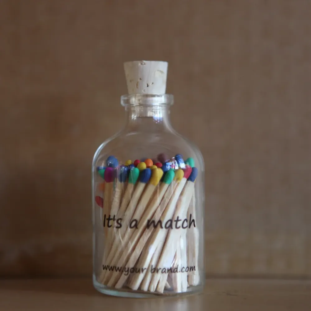 FIammiferi PUNTA COLORATI Eco Candle Project