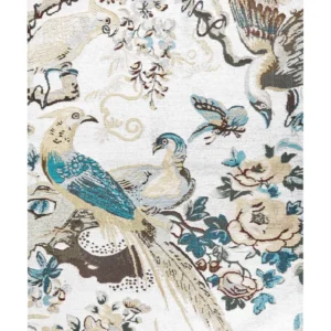 Kit per Tappeto Tappeto cotone motivo uccello 140 x 200 cm Multicolore ARIHA