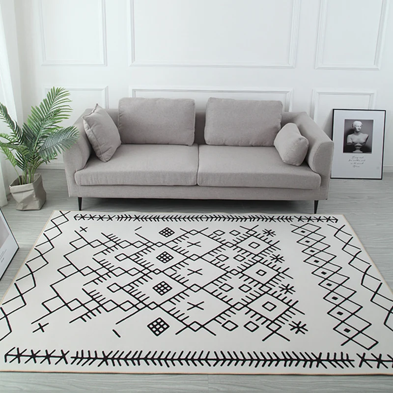 Premium per Tappeti Tappeto decorativo con motivo rombo Tappeto indonesiano multicolore Tappeto antiscivolo resistente all...