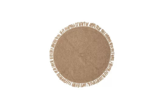 Set di Punte Tappeto lana marrone Lenea Bloomingville - 110cm