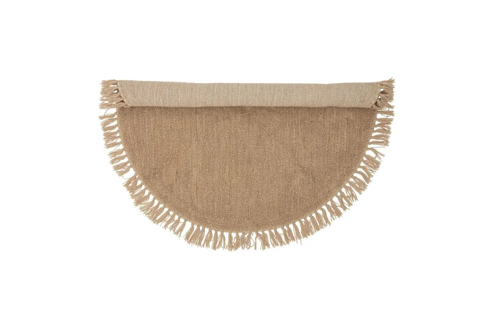 Set di Punte Tappeto lana marrone Lenea Bloomingville - 110cm