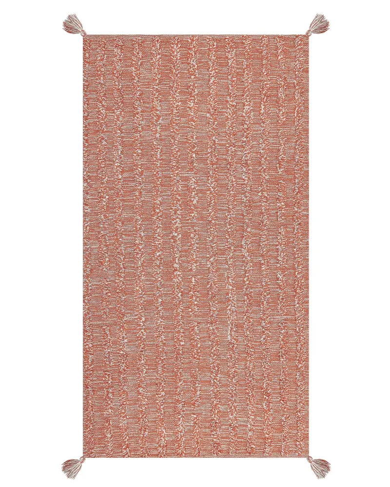 Tappeto cotone arancione 80 x 150 cm MUGLA | Professionale |