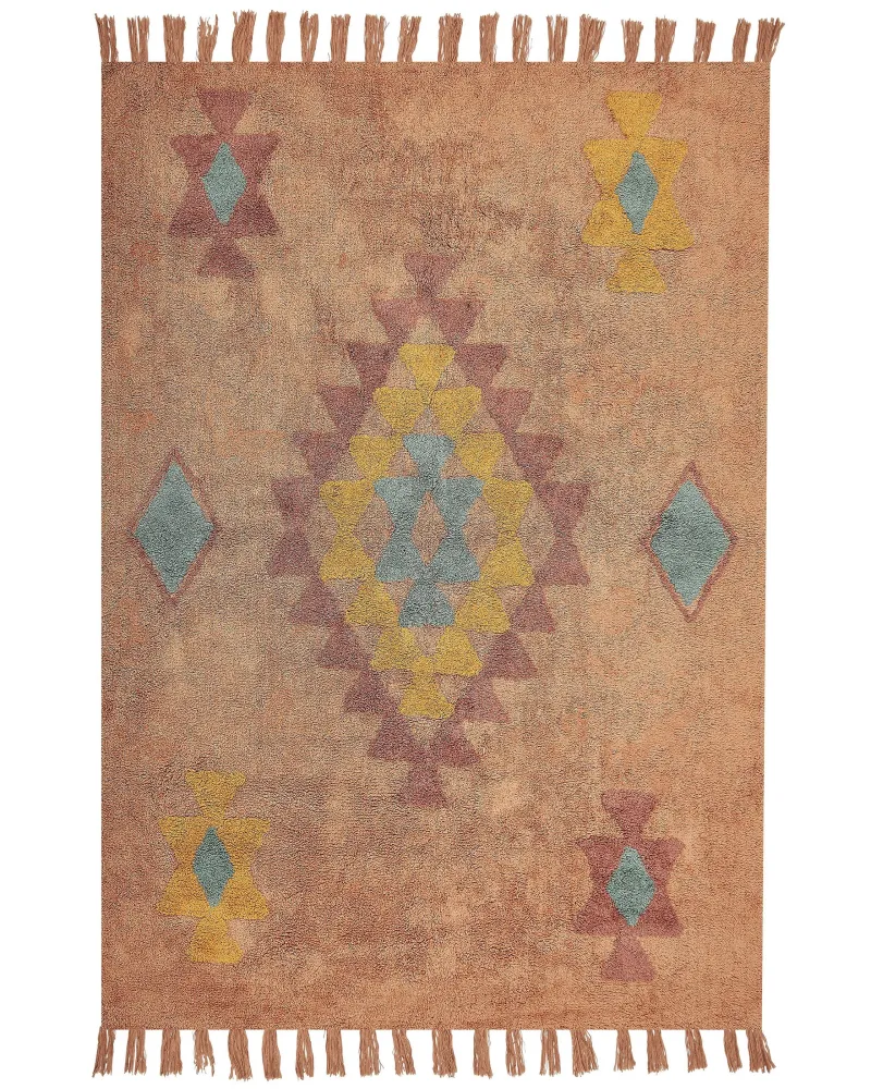 Tappeto cotone arancione 160 x 230 cm IGDIR per Progetti Grandi