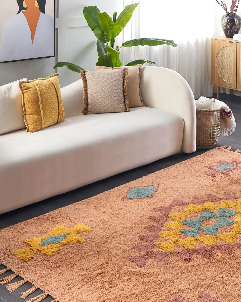Tappeto cotone arancione 160 x 230 cm IGDIR per Progetti Grandi