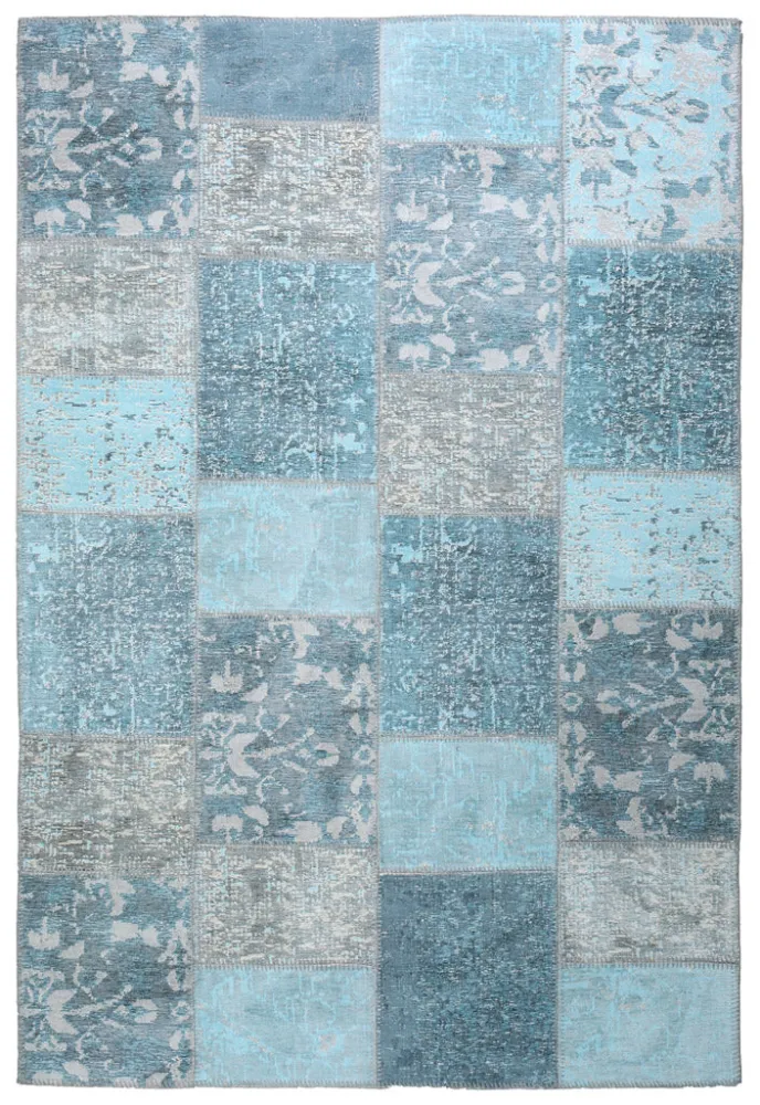 Tela Monofilamento Tappeto MORETTİ PATCHWORK Azzurro Cielo Loominology
