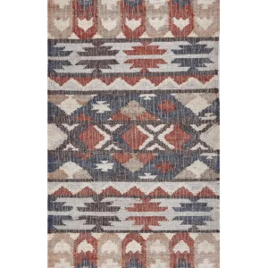 Tappeto iuta multicolore 80 x 150 cm KALFA per Tappeto per Sala