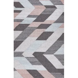Tappeto iuta multicolore 80 x 150 cm NAKKAS | Antiscivolo |