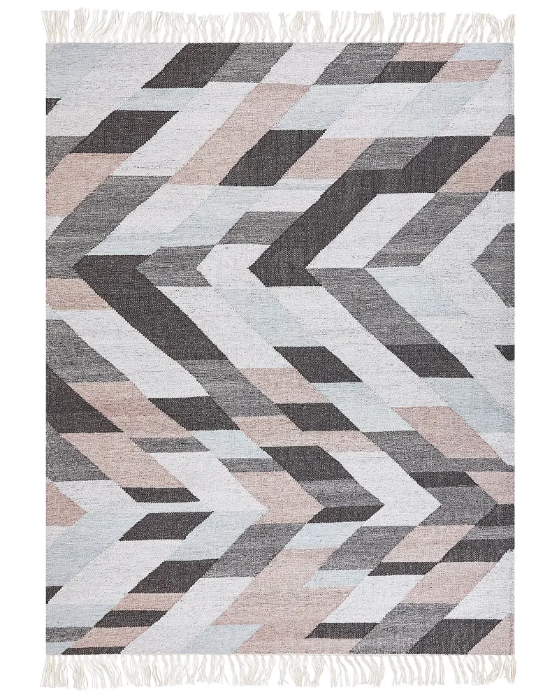 Tappeto iuta multicolore 160 x 230 cm NAKKAS