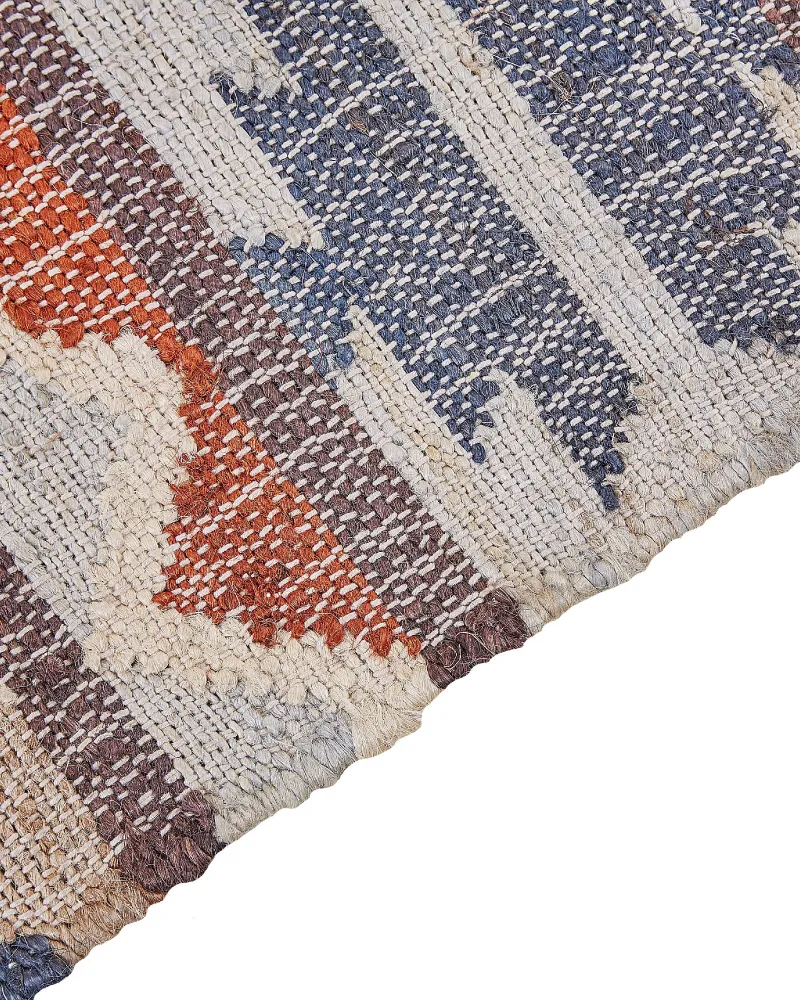 Uncinetto per Tappeti Tappeto iuta multicolore 140 x 200 cm KALFA