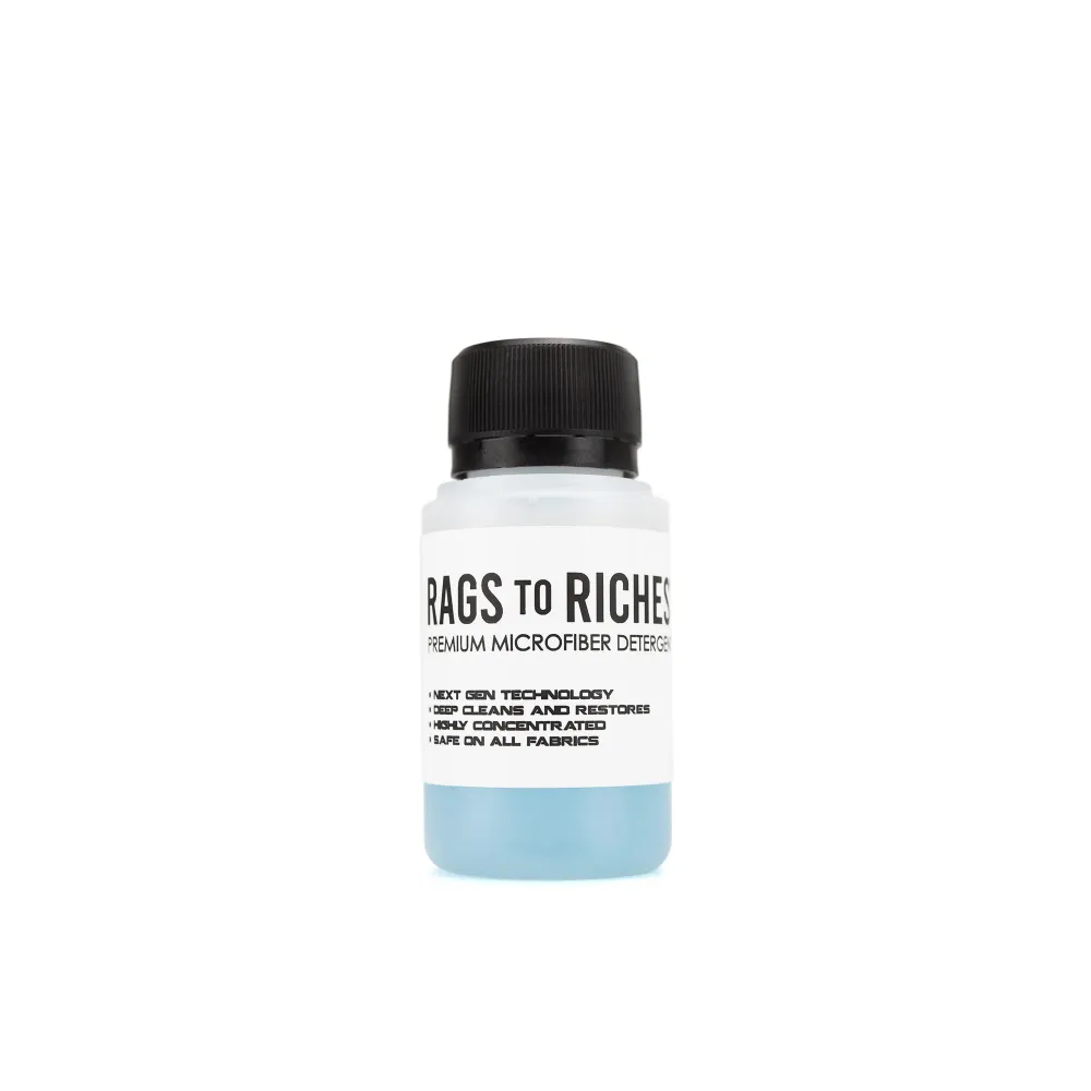 Detergente microfibra Rags To Riches di P&S | Prova un campione €2,00 - Rag Company Europe"