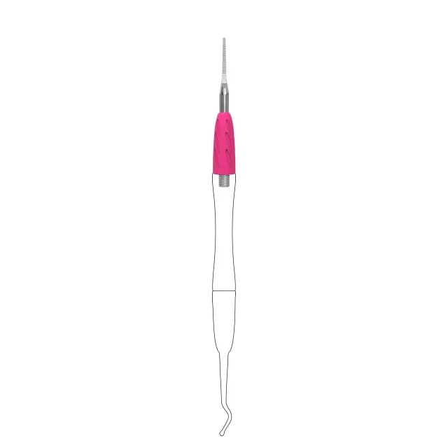 Punta Microlima Retta Extra Sottile base silicone Combo Staleks WPPQ 36