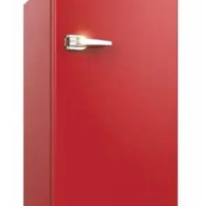 MINIFRIGO FRIGORIFERO PICCOLO FRIGO VINTAGE ROSSO 100L CASSETTO CONGELATORE