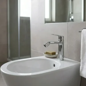 I Crolla - Miscelatore Bidet cromato monocomando mod. Perfetta