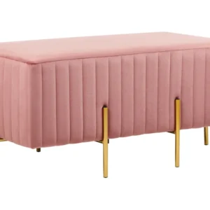 Velvet Bench Pink DAYTON