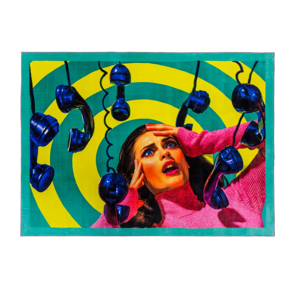 Tappeto rettangolare PHONES