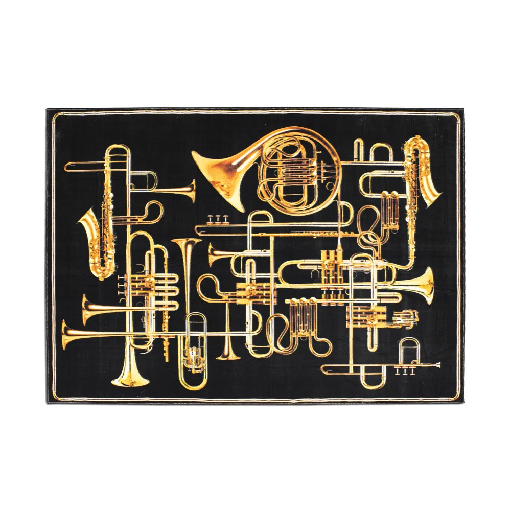 Tappeto Rettangolare Trumpets