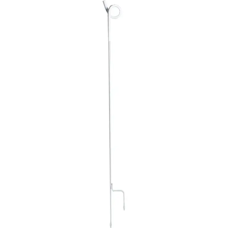 Paletto acciaio per molle con isolatore occhiello 1,07 m, altezza recinzione 0,86 m, 10 pz.