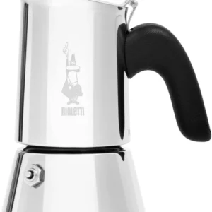 Bialetti 0001698 Venus Caffettiera, 2 Tazze, Acciaio 2 Tazze