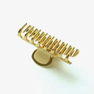 Janeke Hair Clip Gold Edged