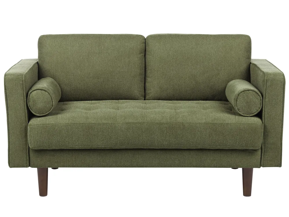 Gettoni AA 2 Seater Fabric Sofa Green NURMO