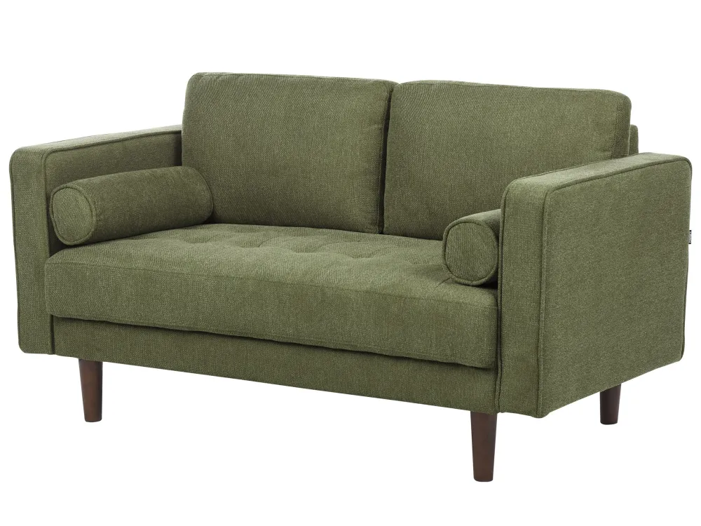 Gettoni AA 2 Seater Fabric Sofa Green NURMO