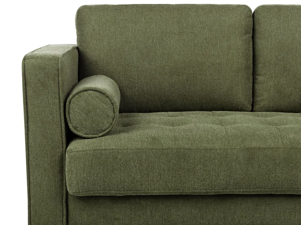 Gettoni AA 2 Seater Fabric Sofa Green NURMO