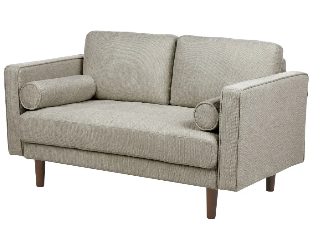 Simbolo di Pulizia 2 Seater Fabric Sofa Taupe NURMO
