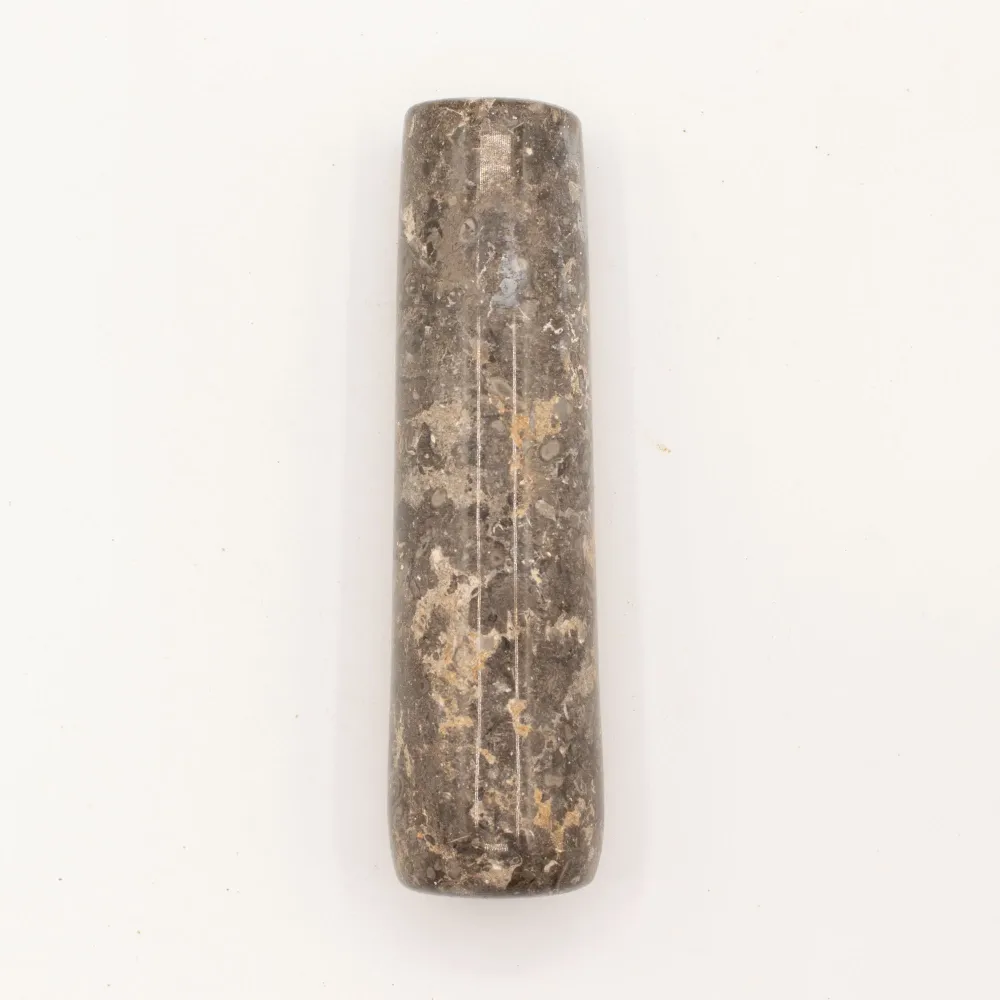 Pestello e Mortaio Decorativo Pietra di Fiume Naturale - Grande (circa 15x12cm)