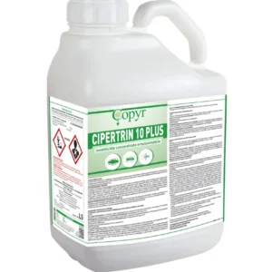 Insetticida per zanzare, mosche e insetti vari Copyr CIPERTRIN 10 plus - 5 litri