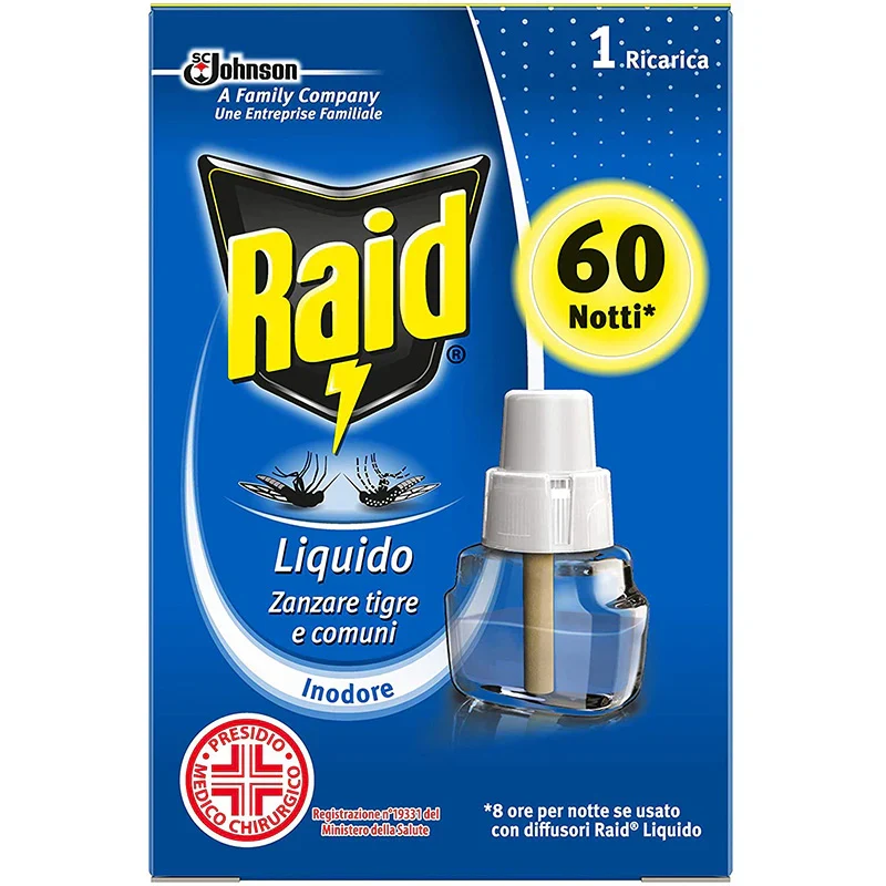 Raid Liquido Ricarica 60 Notti