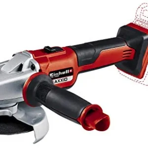 Einhell Smerigliatrice angolare Batteria AXXIO 125 mm, Rosso / Nero