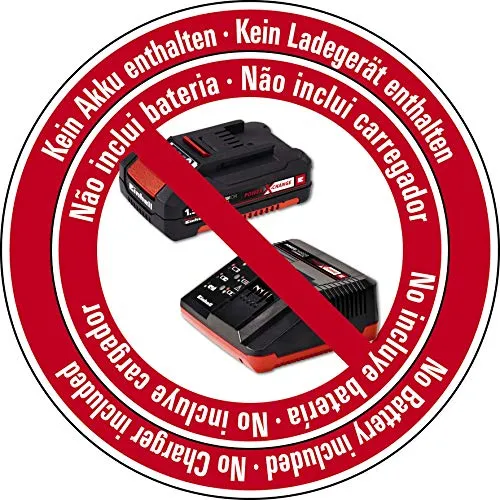 Einhell Smerigliatrice angolare Batteria AXXIO 125 mm, Rosso / Nero