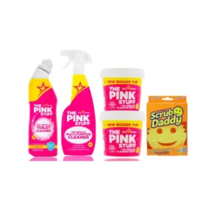 Pacchetto Scrub - 2x 850g pasta, scrub daddy, detergente per WC e detergente universale