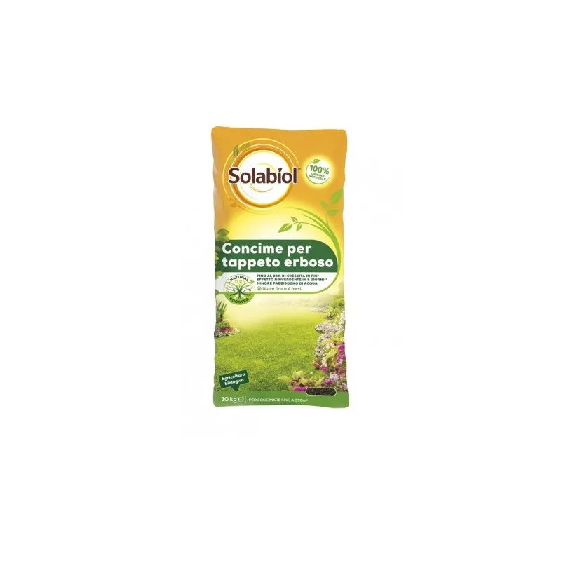 Concime Tappeto Erboso 10 kg SBM con Taglierina Integrata