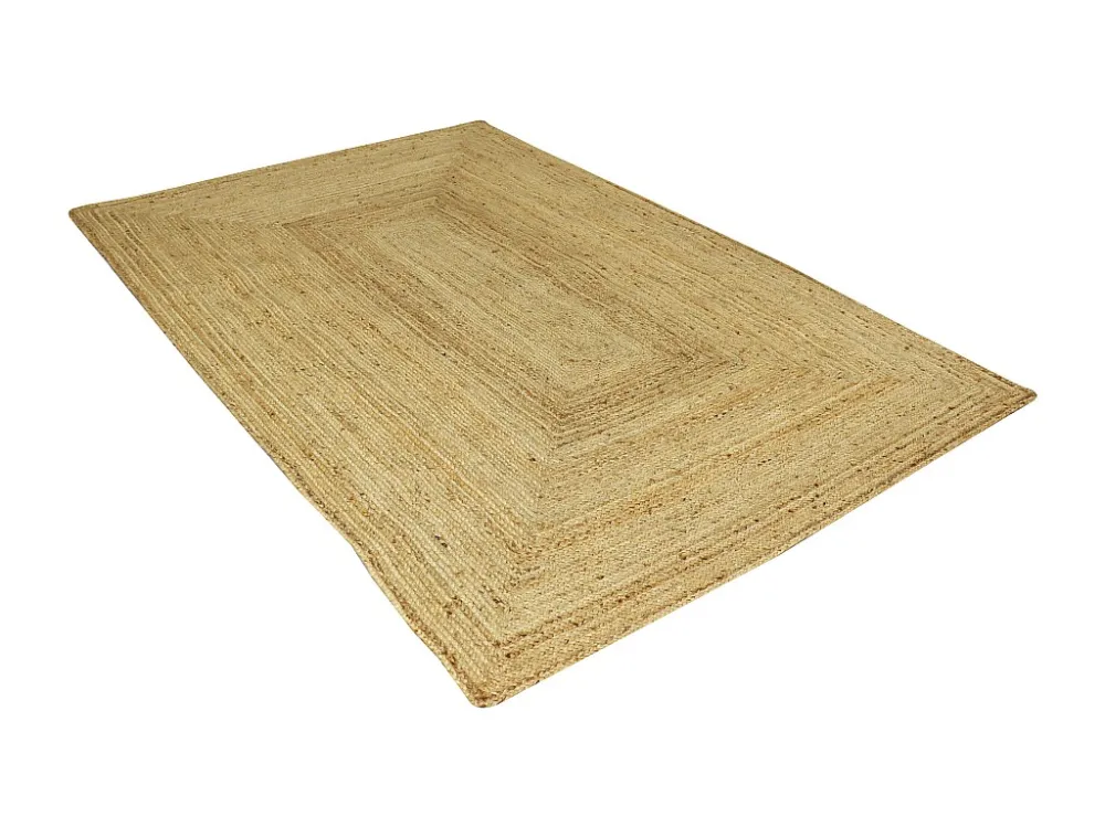 Tappeto rettangolare 100% Juta intrecciata 200 x 290 cm Naturale JAYA